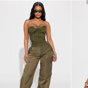 Fashionnova All The Details Corset Top